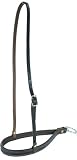 NOSEBAND - SOFT UNDERLAY DARK OILED LEATHER