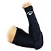 Padded Arm Sleeves (1 Pair) Men, Women & Youth Compression Basketball Shooter Sleeve - Offers Best Elbow Warmers & Forearm Protection for Football, Running, Volleyball & Athletic Contact Sports