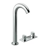 Kohler K-10094-9-SN Oblo Tall Widespread Lavatory Faucet, Vibrant Polished Nickel
