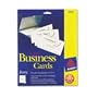 Avery Business Cards for Laser Printers 5376, Ivory, Uncoated, Pack of 250