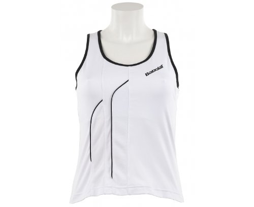 Babolat Damen Tennistank Club Line, weiss, S, DB023101S Preisvergleich