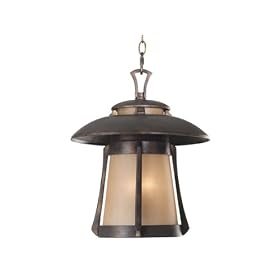 Kenroy Home 3197 Laguna Hanging Lantern, Golden Bronze