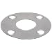 Graphite Flange Gasket, Full Face, Dark Gray, Fits Class 150 Flange