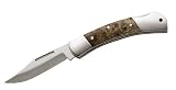 Herbertz Pocket Knife, Steel 420, Handle lenght 11 cm, wooden Handle, stainless Steel
