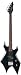 Musical Instruments : B.C. Rich Bronze Warlock Electric Bass Guitar, Black