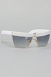 Vintage Eyewear The Exclusive Versace 402 Sunglasses in White,Sunglasses for Women, One Size,White