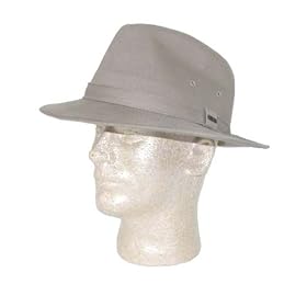 SAFARI the Rain Hat - Water Repellent Cotton Twill by SCALA/Dorfman Pacific