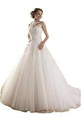 Applique Jeweled Lace Sheer Satin/Tulle Floral Print  Dress