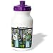 Londons Times Funny Society Cartoons - Bed-Win Mentality - Water Bottles