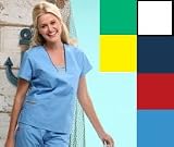 Dickies - Dickies Medical Uniforms V-Neck with Contrast Inset Top Scrub