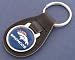 Denver Broncos Leather Key Chain