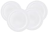 Emile Henry 11-inch Dinner Plates, Set of 4, Blanc Emile Henry 11-inch Dinner Plates, Set of 4, Blanc