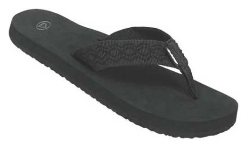 Reef SMOOTHY Mens Sandals in Black/Black