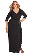 Hot Sale IGIGI Plus Size Margarita Gown in Caviar Black 26/28