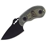 Wolf Pup, Black Blade, Plain, Kydex Sheath - Wolf Pup