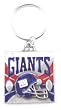 New York Giants Pewter Square Keychain