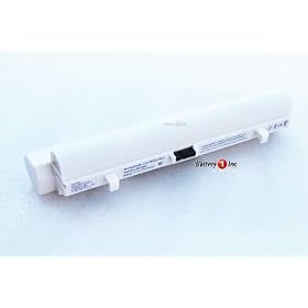 Netbook Replacement IBM-Lenovo Ideapad S9 S10 S10e Series Laptop Battery 7200mAh 9 cells High Capacity run 7~9hrs Long White
