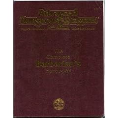 Complete Barbarian's Handbook 2nd Ed. Player's Handbook Rules Supplement