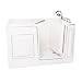 60" x 35" Jetted Big E Walk In Tub Handing: Right, Color: Almond