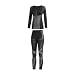 Medico SKI-W&Auml;SCHE: Shirt & Hose im Set,  mit dem K&ouml;rper partiell angepassten Klimazonen. 70% Poly�amid, 25% Polyester, 5% Elastan.