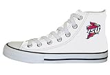 Game Day Soles Hi Top Optical White Iowa State University Logo Canvas