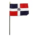 Dominican Republic Flag 4 x 6 inch