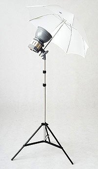 JTL SL-500 Tungsten Everlight Kit Quartz Halogen Umbrella Set - 750w!