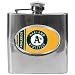 Oakland Athletics - 6oz Stainless Steel Flask (Quantity of 1)