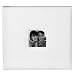 Fashion Fabric Top-Load Scrapbook - White (12x12")