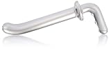 Don Wand G-Spot Glass Pleasure Wand with Handle, Smooth, Clear