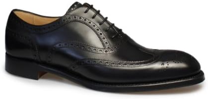 Cheaney Arthur III Black Leather Brogues-UK 7