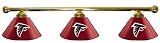 Atlanta Falcons Pool Table Light - Brass Bar
