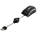 Hama M530 LED optische Notebook Maus schnurgebunden schwarz