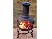 Gardeco Castchi9-m Cast Chimenea Bronze