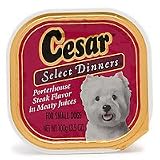 Cesar Select Dinners for Small Dogs with Porterhouse in Meaty Juices