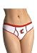  : Women's Novelty Thong Panty With Apple and "Bite Me"
