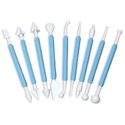 Ateco 9 Piece/18 Shape Sculpting Tool Set