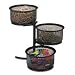 Rolodex Wire Mesh Three-Tier Swivel Tower (62533)