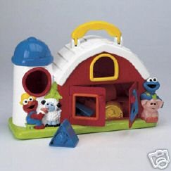 Fisher-Price Sesame Street Barnyard Shape Sorter by 