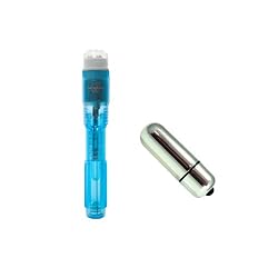 Doc Johnson Pocket Rocket Plus Blue Multi-Speed Adult Sex Toy Kit