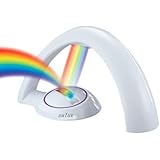 Zulux Rainbow Projector LED Light Reflection - Rainbow in My Room - Children Gift for Children