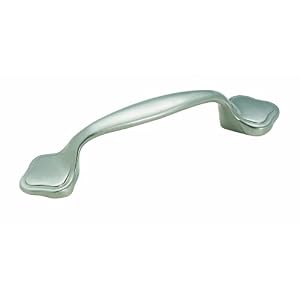 Amerock 253G10 Metal Finishes Pull Satin Nickel, 3-Inch Center to Center by 