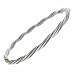 Sterling Silver Braided Bangle