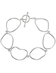 Lux Sterling Silver Open Silhouette Bracelet