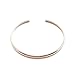 Rose Gold Thin Classic Open Bangle Bracelet Cuff | Madewell, Minimalist, Delicate Jewelry