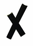 Black Crocodile-style leather strap to fit TAG Heuer 6000 Series models requiring 19/16 mm straps