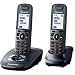 Twin Cordless Phones Panassonic KXTG7522 Digital Cordless Phone with Answer Machine - Twin