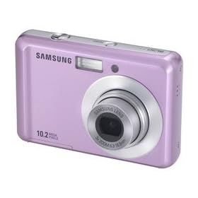 Samsung SL30 10MP Digital Camera with 3x Optical Zoom and 2.5 inch LCD (Pink) by 