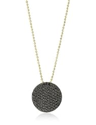 Phillips Frankel "Vibrant Affair" Black Diamond Infinity Necklace