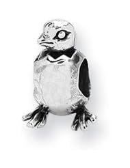 Hatching Baby Bird Charm in Silver for 3mm Charm Bracelets
